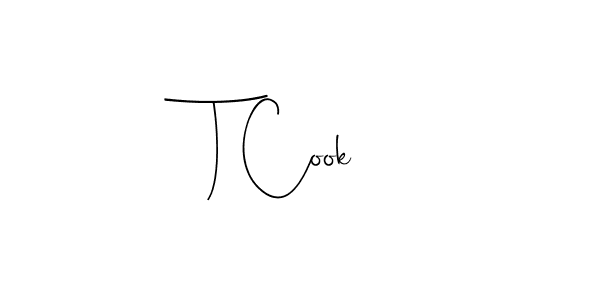 You should practise on your own different ways (Andilay-7BmLP) to write your name (T Cook) in signature. don't let someone else do it for you. T Cook signature style 4 images and pictures png