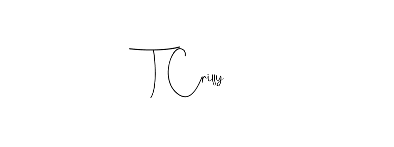 See photos of T Crilly official signature by Spectra . Check more albums & portfolios. Read reviews & check more about Andilay-7BmLP font. T Crilly signature style 4 images and pictures png