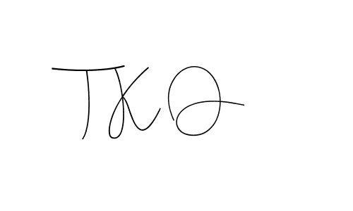Andilay-7BmLP is a professional signature style that is perfect for those who want to add a touch of class to their signature. It is also a great choice for those who want to make their signature more unique. Get T K O name to fancy signature for free. T K O signature style 4 images and pictures png