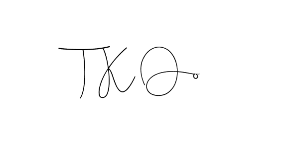 Also You can easily find your signature by using the search form. We will create T K Oo name handwritten signature images for you free of cost using Andilay-7BmLP sign style. T K Oo signature style 4 images and pictures png
