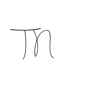 The best way (Andilay-7BmLP) to make a short signature is to pick only two or three words in your name. The name T N include a total of six letters. For converting this name. T N signature style 4 images and pictures png