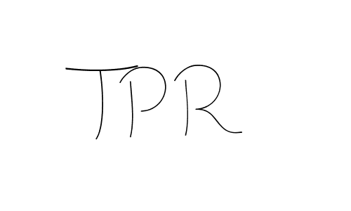 Use a signature maker to create a handwritten signature online. With this signature software, you can design (Andilay-7BmLP) your own signature for name T P R. T P R signature style 4 images and pictures png