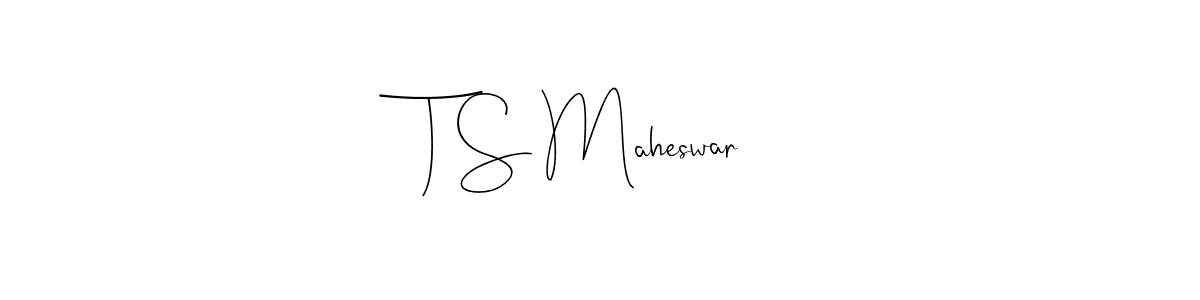 Similarly Andilay-7BmLP is the best handwritten signature design. Signature creator online .You can use it as an online autograph creator for name T S Maheswar. T S Maheswar signature style 4 images and pictures png