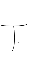 How to make T. signature? Andilay-7BmLP is a professional autograph style. Create handwritten signature for T. name. T. signature style 4 images and pictures png