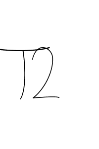 You can use this online signature creator to create a handwritten signature for the name T2. This is the best online autograph maker. T2 signature style 4 images and pictures png