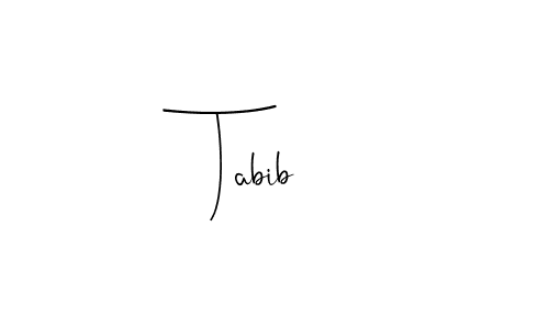 Also You can easily find your signature by using the search form. We will create Tabib name handwritten signature images for you free of cost using Andilay-7BmLP sign style. Tabib signature style 4 images and pictures png