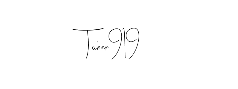 Make a short Taher919 signature style. Manage your documents anywhere anytime using Andilay-7BmLP. Create and add eSignatures, submit forms, share and send files easily. Taher919 signature style 4 images and pictures png