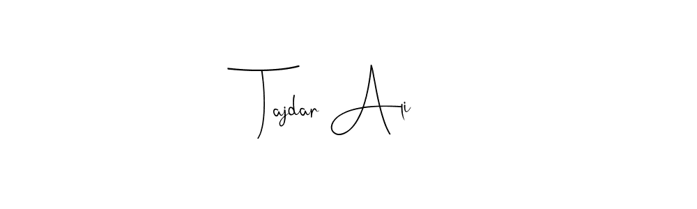 Use a signature maker to create a handwritten signature online. With this signature software, you can design (Andilay-7BmLP) your own signature for name Tajdar Ali. Tajdar Ali signature style 4 images and pictures png