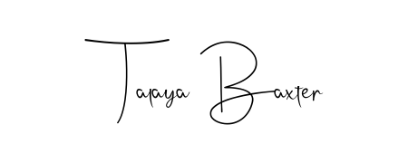 Create a personalized artistic stamp with Talaya Baxter in Andilay-7BmLP font. Perfect for visual artists, designers, and influencers. Talaya Baxter signature style 4 images and pictures png
