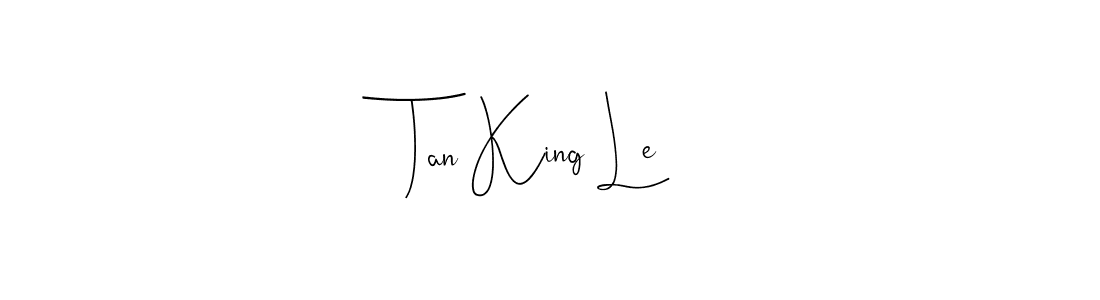 See photos of Tan King Le official signature by Spectra . Check more albums & portfolios. Read reviews & check more about Andilay-7BmLP font. Tan King Le signature style 4 images and pictures png