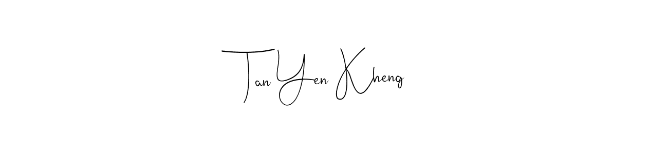 You can use this online signature creator to create a handwritten signature for the name Tan Yen Kheng. This is the best online autograph maker. Tan Yen Kheng signature style 4 images and pictures png