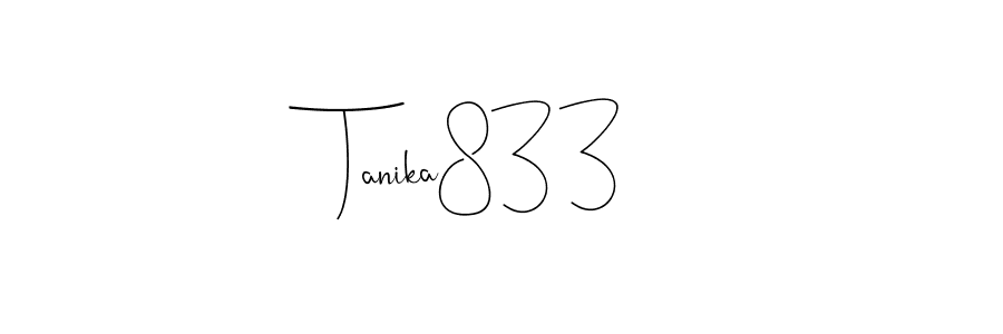 Create a beautiful signature design for name Tanika833. With this signature (Andilay-7BmLP) fonts, you can make a handwritten signature for free. Tanika833 signature style 4 images and pictures png