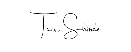 Make a beautiful signature design for name Tanvi Shinde. Use this online signature maker to create a handwritten signature for free. Tanvi Shinde signature style 4 images and pictures png