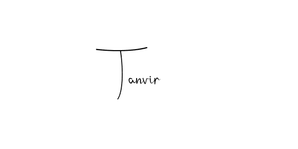 How to Draw Tanvir signature style? Andilay-7BmLP is a latest design signature styles for name Tanvir. Tanvir signature style 4 images and pictures png