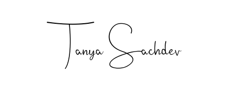 Transform the name Tanya Sachdev into a signature masterpiece using Andilay-7BmLP font. Ideal for photographers, artists, and creators looking for watermarks. Tanya Sachdev signature style 4 images and pictures png
