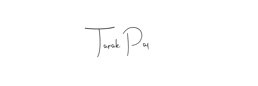 if you are searching for the best signature style for your name Tarak Pal. so please give up your signature search. here we have designed multiple signature styles  using Andilay-7BmLP. Tarak Pal signature style 4 images and pictures png