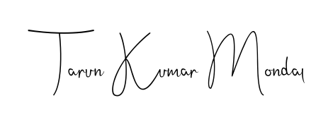 Make your name Tarun Kumar Mondal memorable on every contract using Andilay-7BmLP autograph style. Instant transparent background export available. Tarun Kumar Mondal signature style 4 images and pictures png