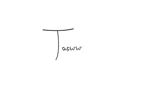 Here are the top 10 professional signature styles for the name Tasww. These are the best autograph styles you can use for your name. Tasww signature style 4 images and pictures png