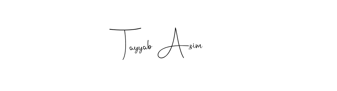 Similarly Andilay-7BmLP is the best handwritten signature design. Signature creator online .You can use it as an online autograph creator for name Tayyab Azim. Tayyab Azim signature style 4 images and pictures png