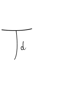 How to Draw Td signature style? Andilay-7BmLP is a latest design signature styles for name Td. Td signature style 4 images and pictures png