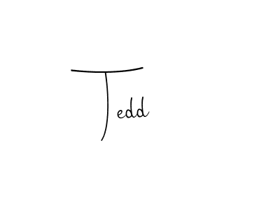 Andilay-7BmLP is a professional signature style that is perfect for those who want to add a touch of class to their signature. It is also a great choice for those who want to make their signature more unique. Get Tedd name to fancy signature for free. Tedd signature style 4 images and pictures png