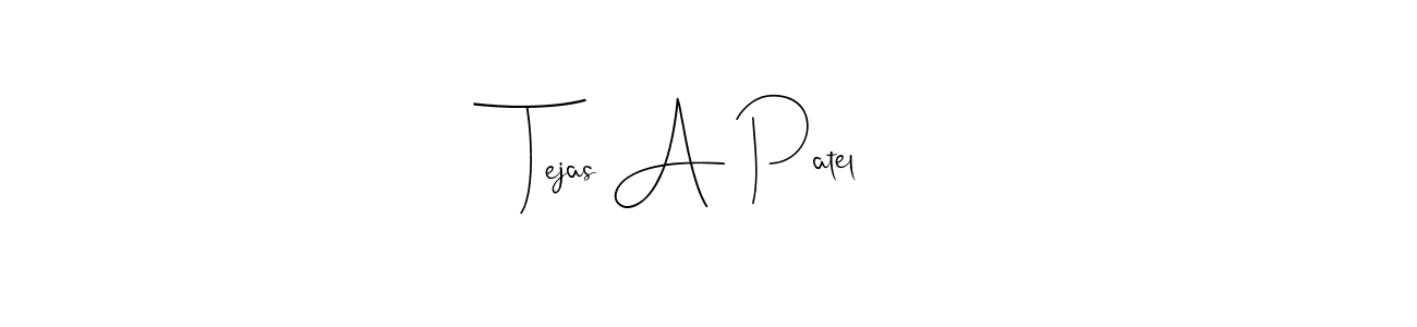 Make a short Tejas A Patel signature style. Manage your documents anywhere anytime using Andilay-7BmLP. Create and add eSignatures, submit forms, share and send files easily. Tejas A Patel signature style 4 images and pictures png