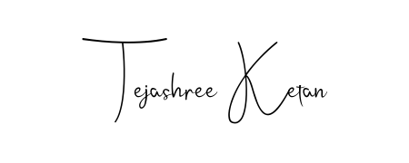 Use a signature maker to create a handwritten signature online. With this signature software, you can design (Andilay-7BmLP) your own signature for name Tejashree Ketan. Tejashree Ketan signature style 4 images and pictures png