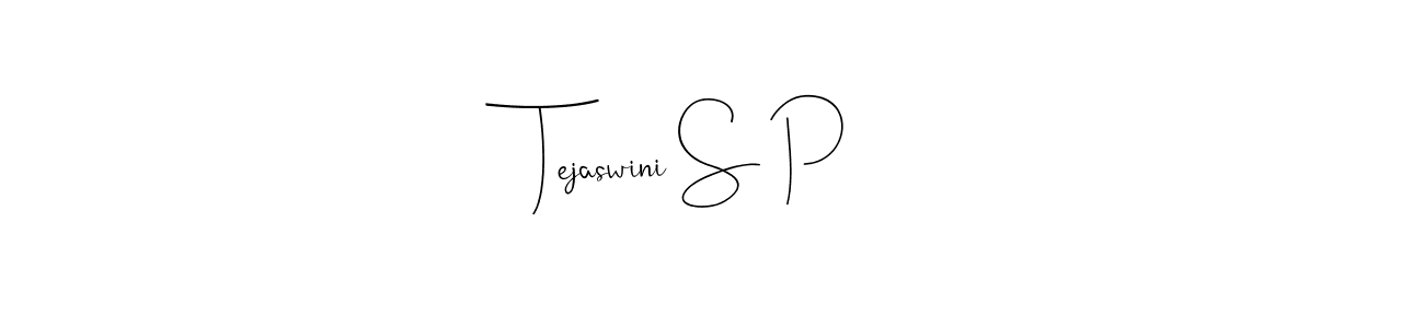 Here are the top 10 professional signature styles for the name Tejaswini S P. These are the best autograph styles you can use for your name. Tejaswini S P signature style 4 images and pictures png