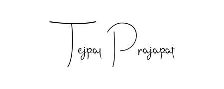 Looking for an artistic signature for Tejpal Prajapat? The Andilay-7BmLP calligraphy style gives a sophisticated flow suitable for business cards and emails. Tejpal Prajapat signature style 4 images and pictures png