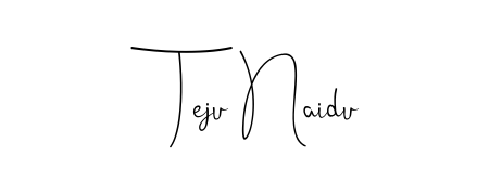 The best way (Andilay-7BmLP) to make a short signature is to pick only two or three words in your name. For converting this name Teju Naidu. Teju Naidu signature style 4 images and pictures png