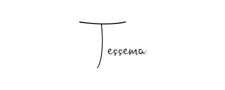A sleek calligraphic signature for name Tessema utilizing Andilay-7BmLP styling. Great for adding personal signatures to photos and art. Tessema signature style 4 images and pictures png