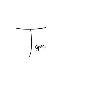 How to make Tgm name signature. Use Andilay-7BmLP style for creating short signs online. This is the latest handwritten sign. Tgm signature style 4 images and pictures png