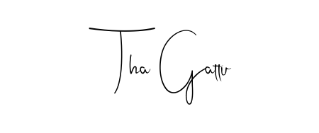 Quickly download Tha Gattu name signature in high-resolution PNG using Andilay-7BmLP style. Ready to insert into PDFs and online applications. Tha Gattu signature style 4 images and pictures png