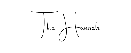 Style your name Tha Hannah with confidence using Andilay-7BmLP signature design. Simple, elegant, and ready for immediate document use. Tha Hannah signature style 4 images and pictures png