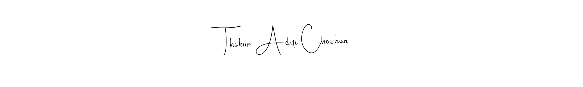 Here are the top 10 professional signature styles for the name Thakur Aditi Chauhan. These are the best autograph styles you can use for your name. Thakur Aditi Chauhan signature style 4 images and pictures png