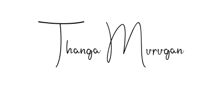 Looking for an artistic signature for Thanga Murugan? The Andilay-7BmLP calligraphy style gives a sophisticated flow suitable for business cards and emails. Thanga Murugan signature style 4 images and pictures png