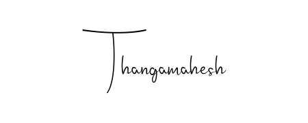 The best way (Andilay-7BmLP) to make a short signature is to pick only two or three words in your name. For converting this name Thangamahesh. Thangamahesh signature style 4 images and pictures png