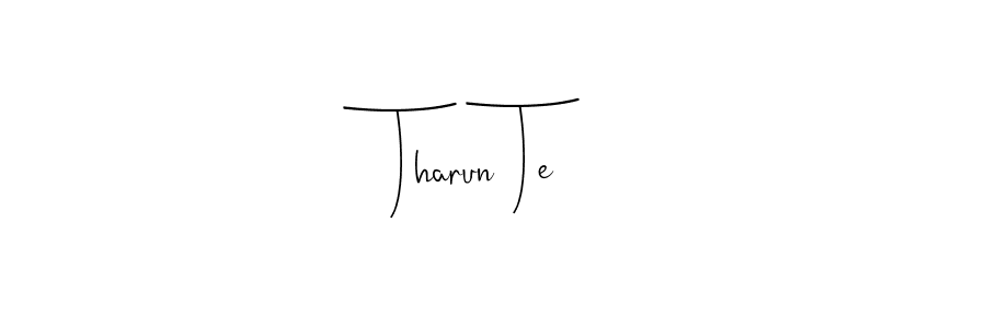 How to Draw Tharun Te signature style? Andilay-7BmLP is a latest design signature styles for name Tharun Te. Tharun Te signature style 4 images and pictures png
