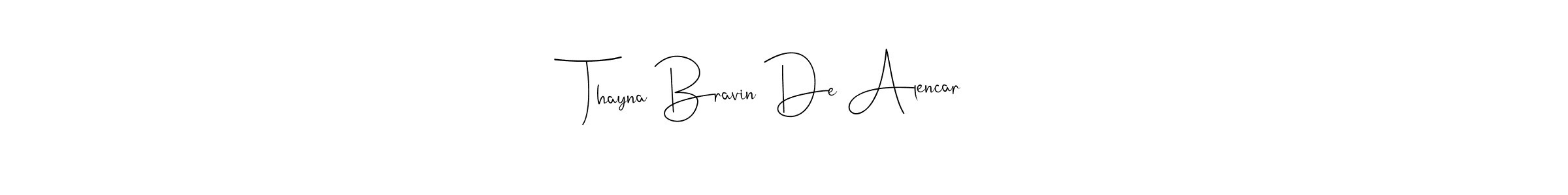 Once you've used our free online signature maker to create your best signature Andilay-7BmLP style, it's time to enjoy all of the benefits that Thayna Bravin De Alencar name signing documents. Thayna Bravin De Alencar signature style 4 images and pictures png