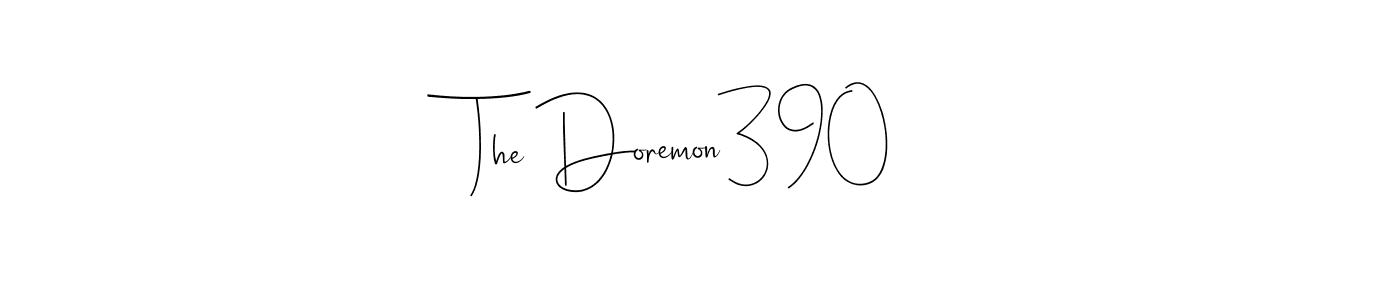 Also You can easily find your signature by using the search form. We will create The Doremon390 name handwritten signature images for you free of cost using Andilay-7BmLP sign style. The Doremon390 signature style 4 images and pictures png