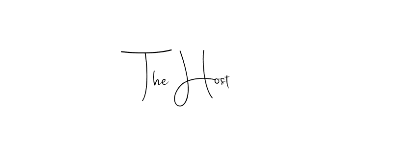 Here are the top 10 professional signature styles for the name The Host. These are the best autograph styles you can use for your name. The Host signature style 4 images and pictures png