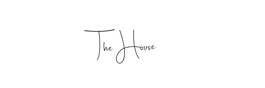 Use a signature maker to create a handwritten signature online. With this signature software, you can design (Andilay-7BmLP) your own signature for name The House. The House signature style 4 images and pictures png