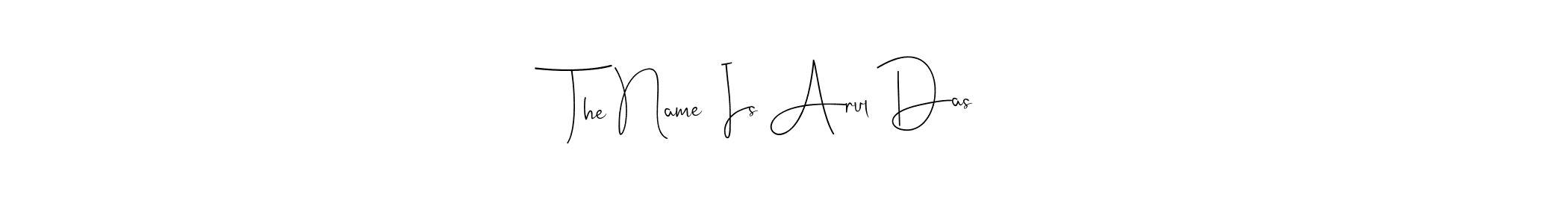 Similarly Andilay-7BmLP is the best handwritten signature design. Signature creator online .You can use it as an online autograph creator for name The Name  Is Arul Das. The Name  Is Arul Das signature style 4 images and pictures png