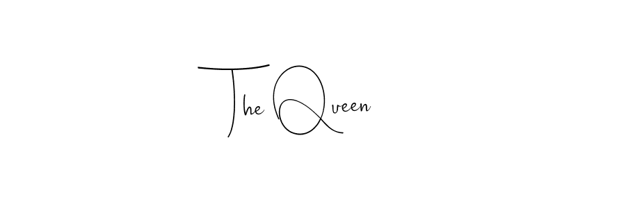 You should practise on your own different ways (Andilay-7BmLP) to write your name (The Queen) in signature. don't let someone else do it for you. The Queen signature style 4 images and pictures png