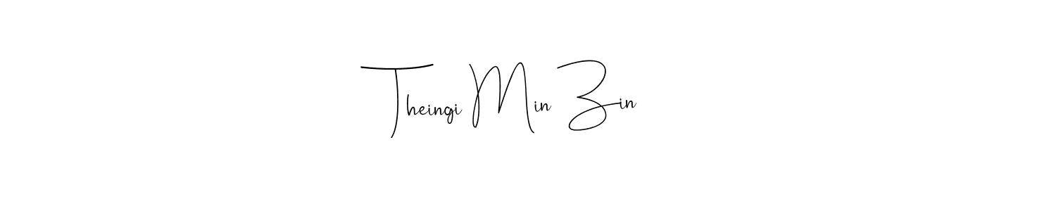 Make a beautiful signature design for name Theingi Min Zin. Use this online signature maker to create a handwritten signature for free. Theingi Min Zin signature style 4 images and pictures png