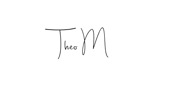 How to Draw Theo M signature style? Andilay-7BmLP is a latest design signature styles for name Theo M. Theo M signature style 4 images and pictures png