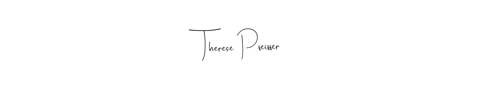 You can use this online signature creator to create a handwritten signature for the name Therese Pfeiffer. This is the best online autograph maker. Therese Pfeiffer signature style 4 images and pictures png