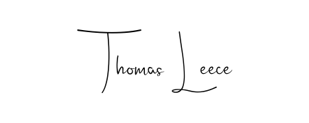 A stylish, flowing autograph style designed for name Thomas Leece using Andilay-7BmLP typography. Perfect for digital creative projects. Thomas Leece signature style 4 images and pictures png