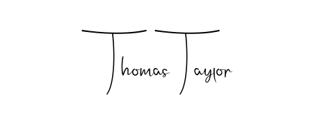 Personalize your online presence with Thomas Taylor signature rendered in elegant Andilay-7BmLP font. Great for website footers and blogs. Thomas Taylor signature style 4 images and pictures png
