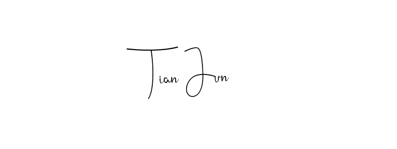 How to Draw Tian Jun signature style? Andilay-7BmLP is a latest design signature styles for name Tian Jun. Tian Jun signature style 4 images and pictures png